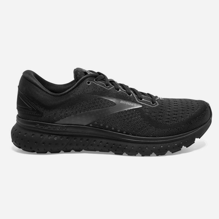 Brooks Glycerin 18 Israel - Men's Road Running Shoes - Black/Ebony/Grey/Charcoal (12536-FWDE)